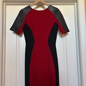 Red and  Black Zara Dress